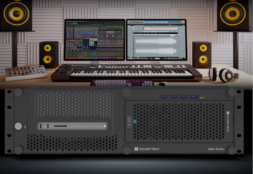 Sonnet xMac Studio 3U rackmount enclosure system Sonnet xMac Studio 3U rackmount enclosure system